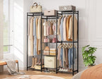HOMIDEC Wardrobe Closet, 4 Hanging Spaces Portable Clothes Rack - Image 2
