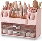 Large Makeup Organizer Countertop for Vanity Skincare Organizers by KQJS