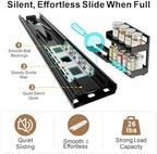 iSPECLE Pull Out Spice Rack - 2 Pack Spice Organization for Cabinet - Image 5