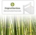 Homde Bathroom Over Toilet Storage Rack: Adjustable 4-Tier Bamboo (White) - Image 6