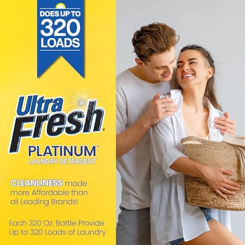 Ultra Fresh 3X Platinum Detergent, 2.5 Gallon, Fresh Linen, 2-Pack - Image 4