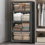 UAMFURI Stackable Storage Bins, 480QT Collapsible Drawers with 1 Lid by UAMFURIDirect