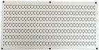 Wall Control Pegboard 16in x 32in Horizontal Beige Metal Pegboard Tool Board Panel by Wall+Control