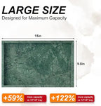 Real Natural Large Marble Tray for Bathroom, Vanity, Kitchen Counter - Image 2