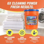 Ultra Fresh 6X Platinum Laundry Detergent with Spring Fresh Fabric Softener - Image 3