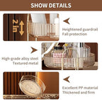 YCIA&DONE 360 Rotating Makeup Organizer and Storage for Vanity Countertop 3 Tiers, High Capacity Cosmetic Skincare Perfume Organizers for Dresser Bathroom Lazy Susan (Amber Gold) - Image 3