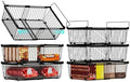 Large Freezer Organizer Bins for 10 to 20 Cu.Ft,Leak-Proof Bottom,6 Pack by ANJUBAN