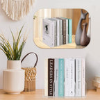 Clear Acrylic Magazine Rack, Vertical File Holder, Desk Organizer Storage Stand for Office, 4 Pack - Image 6