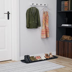 Matace 3 Pack Rubber Extra Large Shoe Tray for Entryway,Long Boot Tray,Slim Boot Mat for Indoor and Outdoor Use,16x55 in, Rectangular (Pack of 3) - Image 5