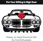MOOH Metal Car Key Holder with 6 Hooks - Unique Wall Mounted Car Lovers Gifts for Men & Women - Cool Man Cave Decor - Image 6