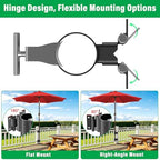 Deck Railing Umbrella Holder for 1-2" Patio Umbrella Poles - Image 4