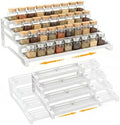 Spice Rack Organizer for Cabinet, 13-21.5" Expandable Spicy Shelf by PEEKUP