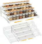 Spice Rack Organizer for Cabinet, 13-21.5" Expandable Spicy Shelf by PEEKUP