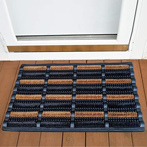 FOOTMATTERS Ninamar Mud Scrubber Tray Mat – 29.5 x 17.5 inch - 2 Pack - Image 2