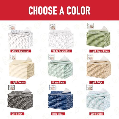 Cooyes 6 Pack Refrigerator Shelf Liners for French Door Fridge, 17.7" × 36" Extra Large, Non-Slip Fridge Mats Machine Washable, Refrigerator Drawer Liner for Glass Shelves Kitchen Cabinet - Image 5