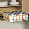 BOIVSHI Spice Rack Organizer for Cabinet, 1 Tier Pull Out Spice Rack, Spice Organizer for Cabinet, Kitchen and Pantry, Fits Spices, Sauces, Canned Food (12.5''Wx10.5''Dx2.5''H) by BOIVSHI