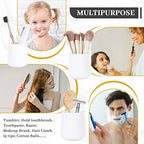 BosilunLife Ceramic Bathroom Accessories Set 3 Pcs - Image 3