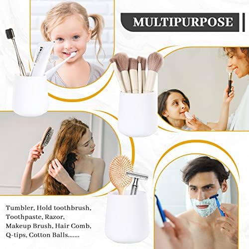 BosilunLife Ceramic Bathroom Accessories Set 3 Pcs - Image 4