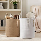 YOUDENOVA 72L Tall Cotton Rope Laundry Hamper Basket - Image 7