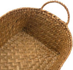 DOKOT Woven Rattan Baskets - Set of 3, Perfect for Kitchen Storage and Organizing Fruits - Image 3