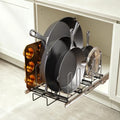 Under Cabinet Pull Out Pots and Pans Organizer by Unknown