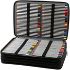 480 Individual-Slots Colored Pencil Case w/Handle & Shoulder Strap - Image 2