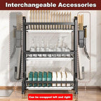 Dish Drying Rack,Dish Racks Drainer,Keep Kitchen Sink Shlef Organized - Image 6