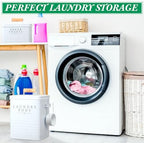 2 Pcs Farmhouse Metal Laundry Detergent Pod Container, Dryer Sheet Holder - Image 5