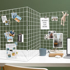 Grid Wall Panels 3 Pcs, Commercial Grade Gridwall Panels, Metal Grid Wall Panel Display Stand, You Can DIY 6 Pack 2'x3' or 3 Pack 2'x6', White - Image 7