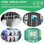 40Pcs 6" Gridwall Display Hooks Assortment Set, White Metal Grid Wall Panel Hanging Display Hook for Garage Shop Retail Storage, Wire Diameter 5mm/ 0.2” - Image 7