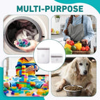Large Capacity Laundry Powder Container With Pop-Up Lid, 5.5L and 2.8L - Image 5