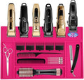 Magnetic Barber Mat for Clippers, Station Organizer with 6 Magnets by ASTONFOG