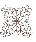 Yamfurga Antique Scrolled Wall Art Decor, Metal Wall Decoration, Wall Sculpture, 22" x 22" Inches by Yamfurga
