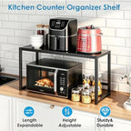 150 LBS Expandable Storage Shelves, Adjustable Metal Shelving Unit Rack - Image 4