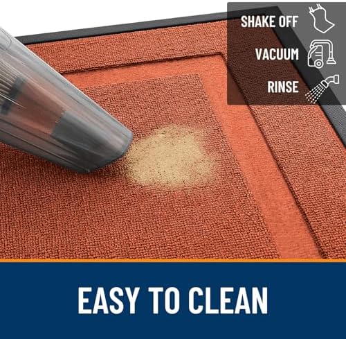 OLANLY Front Door Mat Outside 59x23, All-Season Heavy-Duty Rubber Doormat - Image 5