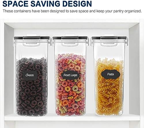 M MCIRCO 6 Piece 4L /135.2oz Cereal Container Set, Food Storage Containers - Image 6