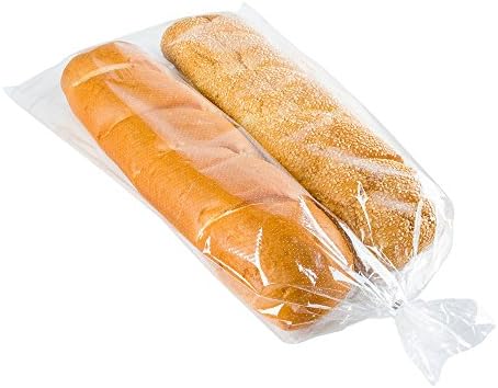 Restaurantware Clear Plastic Bread Bag, 24 x 13 In, 250 Pack by Restaurantware