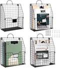 DILIBRA 4 Packs Hanging Wall File Organizer, Foldable Magazine File Holder by DILIBRA
