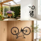 24 Pack Bike Rack Garage Hooks for Hanging, PVC Coated, Red - Image 6