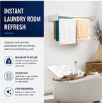 Maplefield Wall Mounted Foldable Drying Rack - Heavy Duty 50 lb Laundry Rack - Rust Resistant Indoor & Outdoor Use - Easy Wall Mount Installation - Image 3
