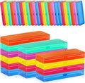 Fainne 36 Pcs Plastic Pencil Cases Bulk, Pencil Box, Mixed Color by Fainne