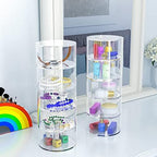 NIUBEE Belt Organizer for Closet, Acrylic Belt Storage Holder Box, 10 Layer - Image 3