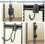 Wallmaster Boltless Shelving Hooks for 1.5 inch Keyhole Shelving Unit 7 Pcs - Image 3