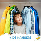 House Day Velvet Kids Hangers 60 Pack, Premium Children Hangers for Closet - Image 2