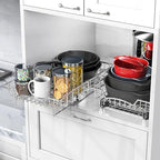 Simple Houseware Under Cabinet Pull Out Sliding Shelf Drawer, 18Dx11W - Image 7