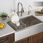 Kraus Kore Stainless Steel Dish Drying Rack for Workstation Kitchen Sink, KDR-1 - Image 5