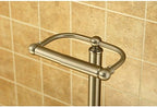 Kingston Brass CC2008 Classic Pedestal Paper Holder, Brushed Nickel,21-1/2" Length - Image 2
