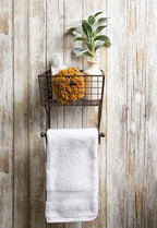 DII Rustic Bathroom Décor, Metal Storage, Small Towel Bar, Rustic - Image 6