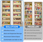 WelFurGeer Heavy-Duty Plywood Pull-Out Cabinet Drawers, 23" W x 22" D Pull Out Drawer for Cabinet, Smooth Slide-Out Shelves for Kitchen Cabinets, Durable Pullout Drawers for Home Kitchen Organization - Image 4