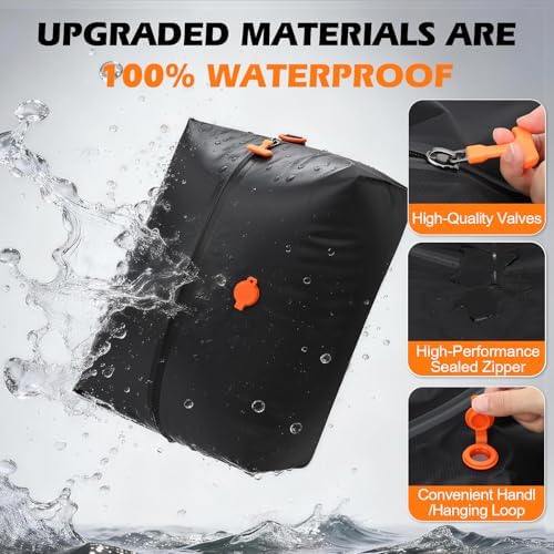 Fantictas Travel Vacuum Bags, 2 Pack, 24L Each with Cordless Pump - Image 5